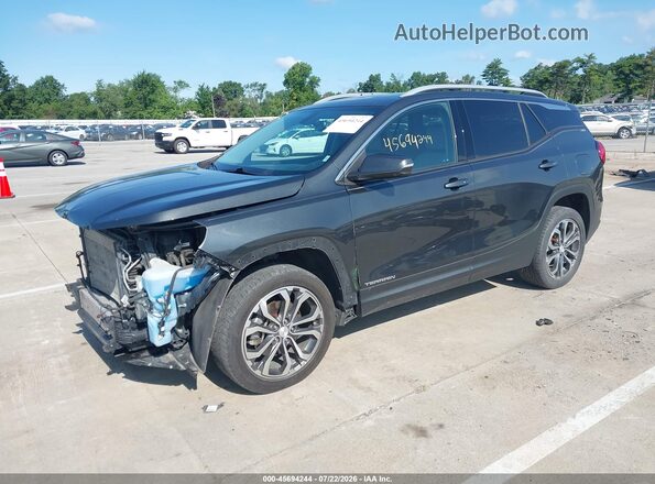 3GKALVEX0KL229688 2019 GMC TERRAIN Gray Vista tres cuartos delantera izquierda
