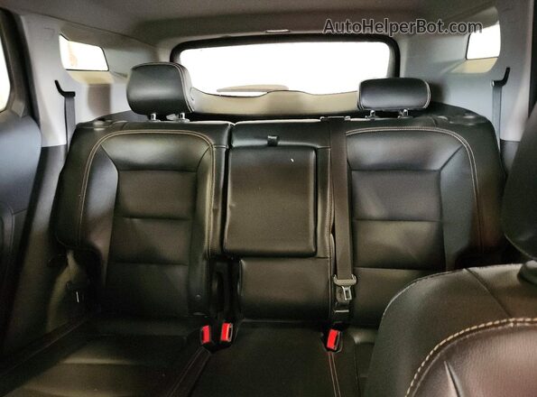 3GKALVEX1JL236907 2018 GMC TERRAIN Gray Vista de los asientos traseros