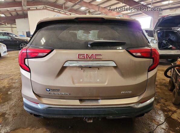 3GKALVEX1JL236907 2018 GMC TERRAIN Gray Vista trasera