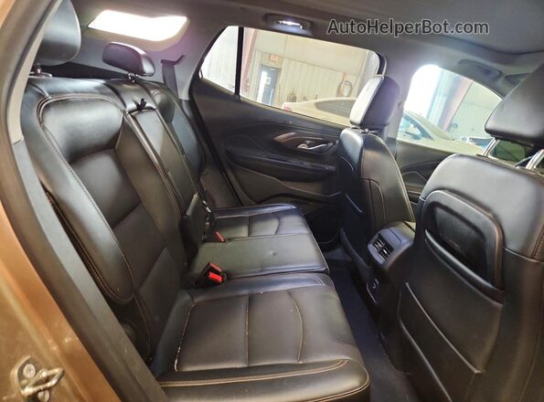 3GKALVEX1JL236907 2018 GMC TERRAIN Gray Vista interior trasera