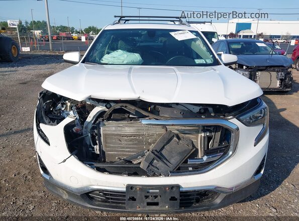 3GKALVEX1JL304543 2018 GMC TERRAIN White Սալոնի հետևի տեսք