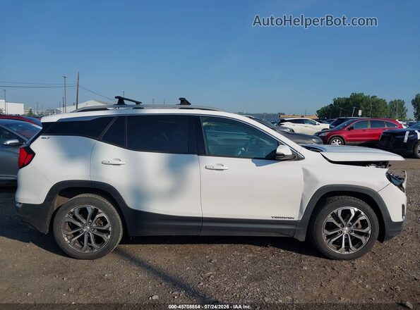 3GKALVEX1JL304543 2018 GMC TERRAIN White Սալոնի 360 աստիճան տեսք