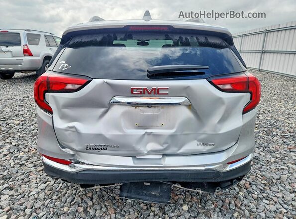 3GKALVEX1KL154189 2019 GMC TERRAIN Silver Widok z tyłu