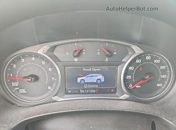 3GKALVEX1KL154189 2019 GMC TERRAIN Silver Widok zestawu wskaźników