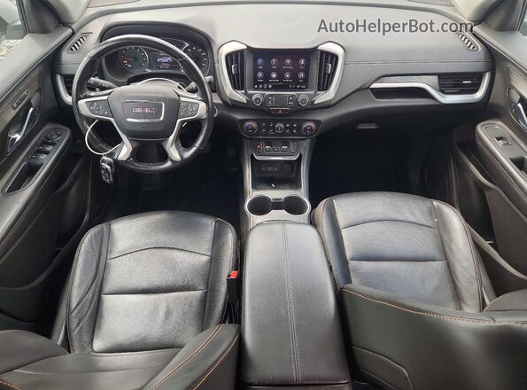 3GKALVEX1KL154189 2019 GMC TERRAIN Silver Widok deski rozdzielczej