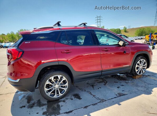 3GKALVEX1LL128211 2020 GMC TERRAIN Красный Задняя правая четверть