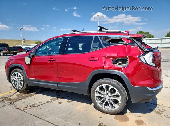 3GKALVEX1LL128211 2020 GMC TERRAIN Красный Задняя левая четверть
