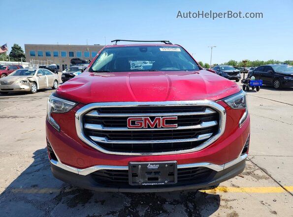 3GKALVEX1LL128211 2020 GMC TERRAIN Красный Вид спереди