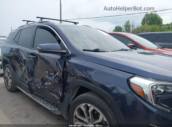 3GKALVEX3JL136923 2018 GMC TERRAIN Синий Вид спереди