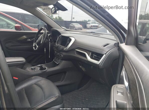 3GKALVEX3JL136923 2018 GMC TERRAIN Синий Вид салона спереди