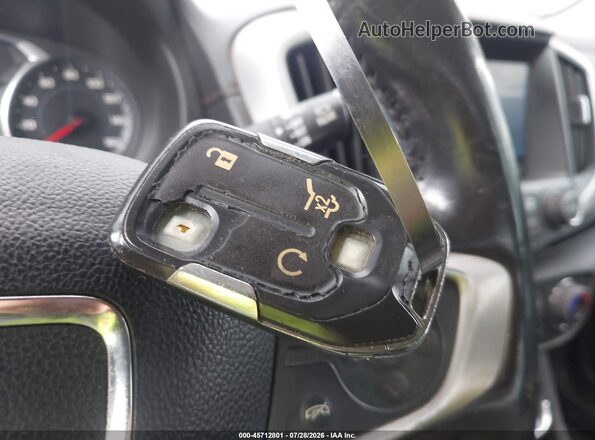 3GKALVEX3JL136923 2018 GMC TERRAIN Синий Вид панели приборов