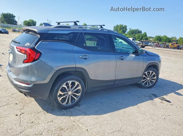 3GKALVEX3KL142478 2019 GMC TERRAIN Gray Trasero derecho