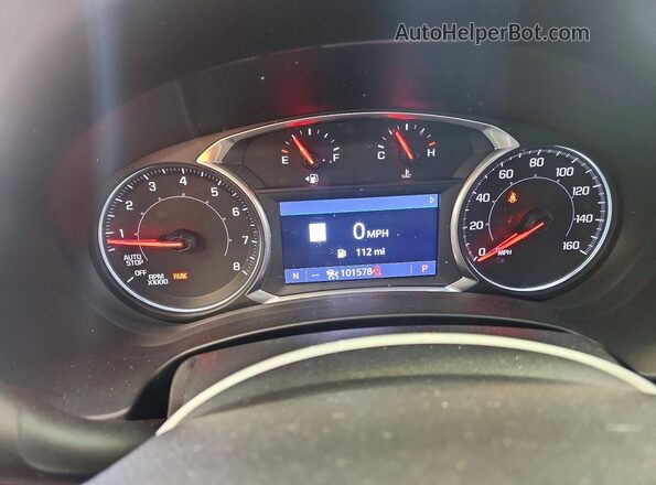 3GKALVEX3LL134785 2020 GMC TERRAIN Red ხელსაწყოთა პანელის ხედი