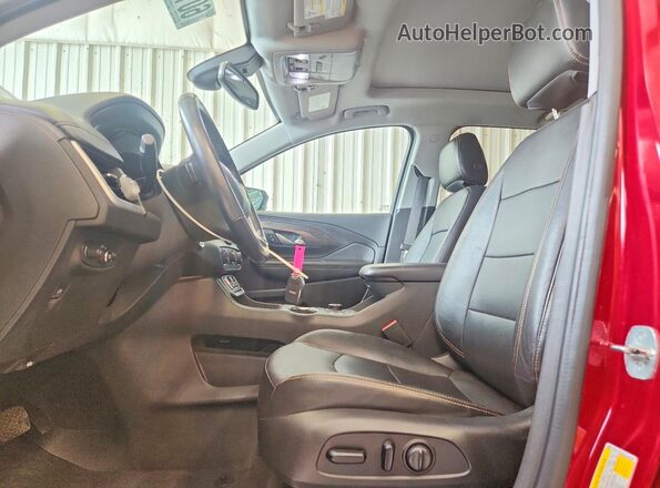 3GKALVEX3LL134785 2020 GMC TERRAIN Red წინა სალონის ხედი