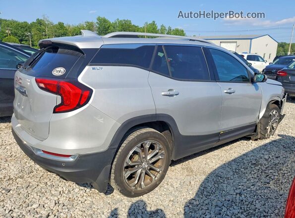 3GKALVEX4JL177464 2018 GMC TERRAIN Серебряный Задняя правая четверть