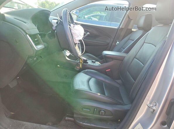 3GKALVEX4JL177464 2018 GMC TERRAIN Серебряный Вид салона спереди