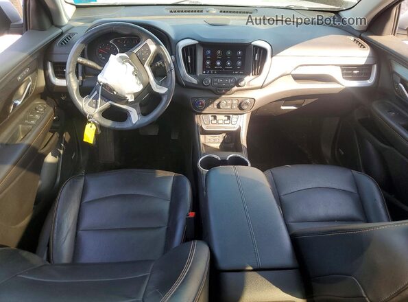 3GKALVEX4JL177464 2018 GMC TERRAIN Серебряный Вид панели приборов