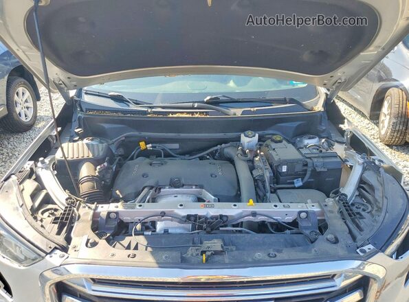 3GKALVEX4JL177464 2018 GMC TERRAIN Серебряный Вид подкапотного пространства