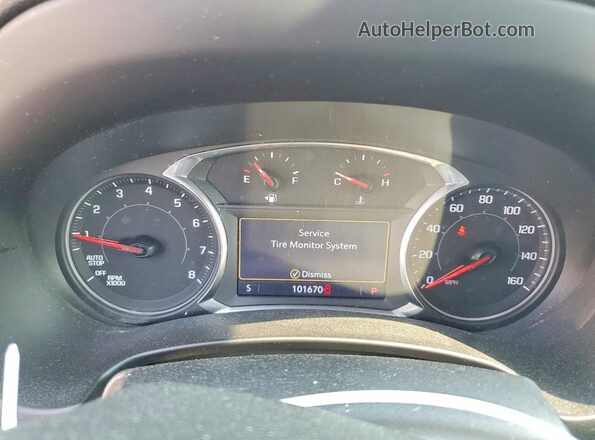 3GKALVEX4KL108324 2019 GMC TERRAIN Black Սարքավորումների վահանակի տեսք
