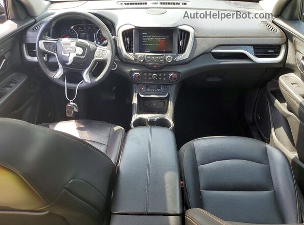 3GKALVEX5JL137944 2018 GMC TERRAIN Черный Вид панели приборов
