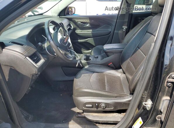 3GKALVEX5JL137944 2018 GMC TERRAIN Черный Вид салона спереди