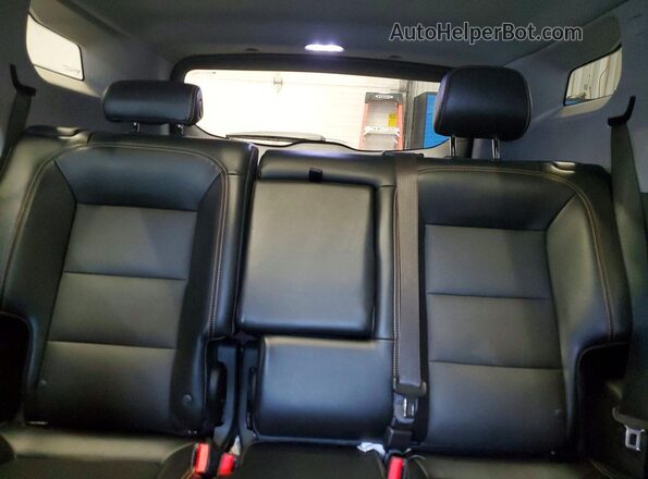 3GKALVEX5KL375827 2019 GMC TERRAIN Black უკანა სავარძლების ხედი