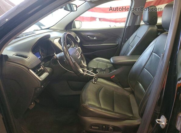 3GKALVEX5KL375827 2019 GMC TERRAIN Black წინა სალონის ხედი