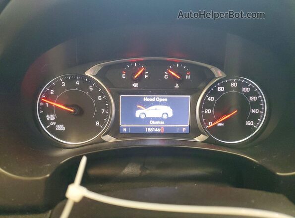 3GKALVEX5KL375827 2019 GMC TERRAIN Black ხელსაწყოთა პანელის ხედი