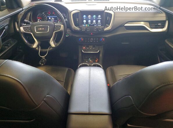 3GKALVEX5KL375827 2019 GMC TERRAIN Black წინა პანელის ხედი