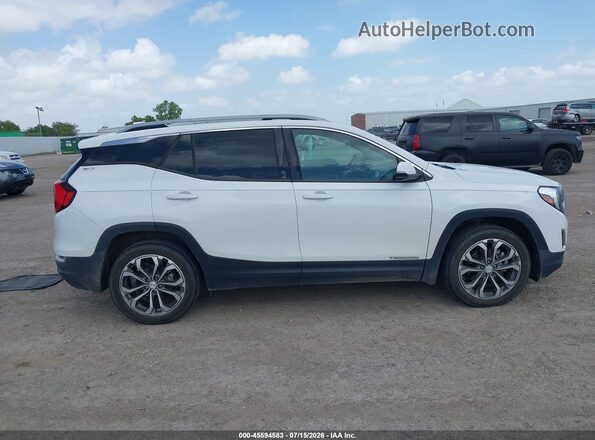 3GKALVEX6JL137015 2018 GMC TERRAIN White უკანა სალონის ხედი