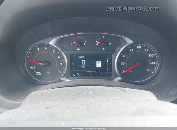 3GKALVEX6JL137015 2018 GMC TERRAIN White უკანა სავარძლების ხედი