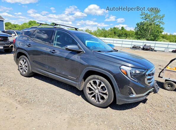 3GKALVEX6JL188613 2018 GMC TERRAIN Gray Delantero derecho