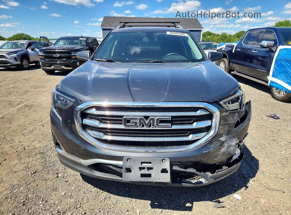 3GKALVEX6JL188613 2018 GMC TERRAIN Gray Vista frontal