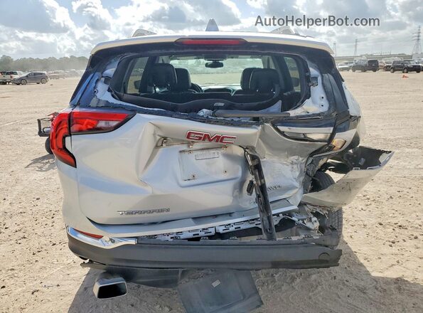 3GKALVEX6JL310399 2018 GMC TERRAIN Silver უკანა ხედი