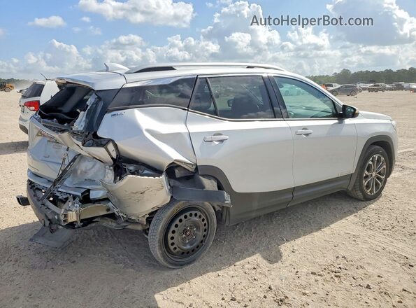 3GKALVEX6JL310399 2018 GMC TERRAIN Silver უკანა მარჯვენა