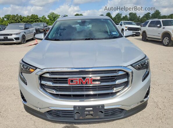 3GKALVEX6JL310399 2018 GMC TERRAIN Silver წინა ხედი