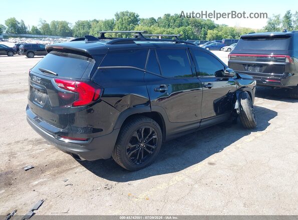 3GKALVEX6KL229579 2019 GMC TERRAIN Black Trasero derecho