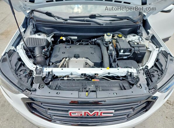 3GKALVEX6KL280810 2019 GMC TERRAIN White Engine compartment view