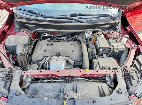 3GKALVEX6LL135350 2020 GMC TERRAIN Red ძრავის განყოფილების ხედი