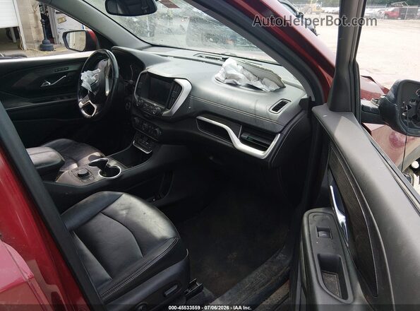3GKALVEX7JL337949 2018 GMC TERRAIN Красный Вид салона спереди