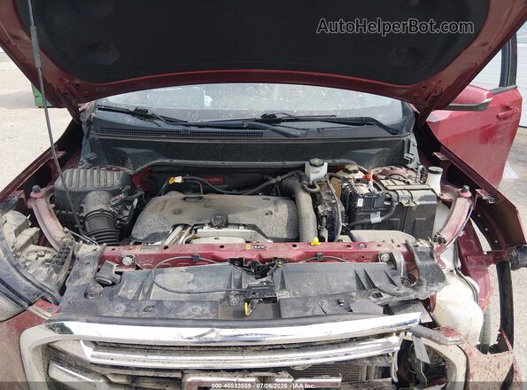 3GKALVEX7JL337949 2018 GMC TERRAIN Красный Вид сзади