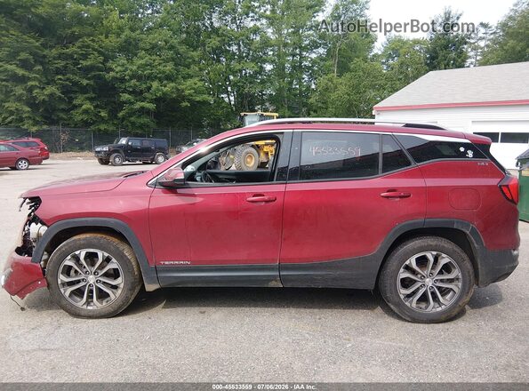 3GKALVEX7JL337949 2018 GMC TERRAIN Красный Панорамный вид салона 360°