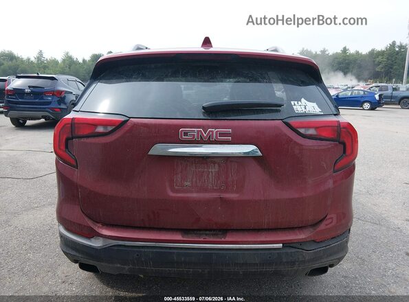 3GKALVEX7JL337949 2018 GMC TERRAIN Красный 