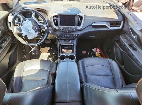 3GKALVEX7KL398932 2019 GMC TERRAIN Gray Вид панелі приладів