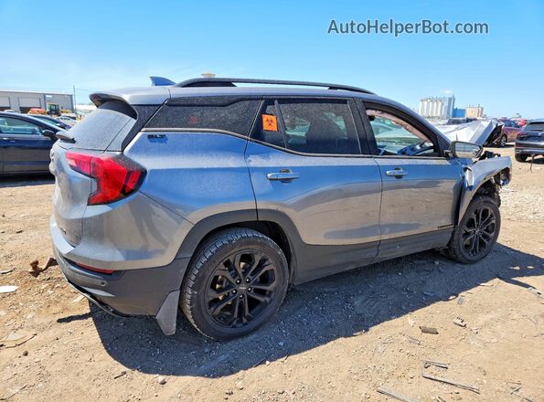 3GKALVEX7KL398932 2019 GMC TERRAIN Gray Задня права чверть