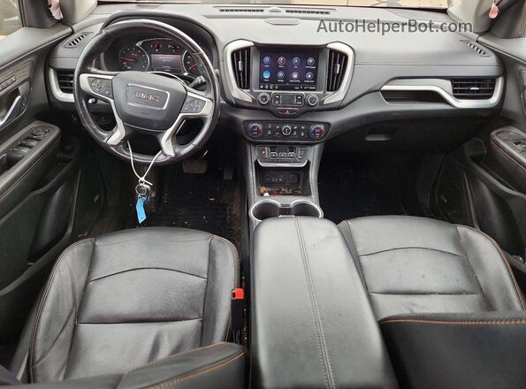 3GKALVEX8KL382447 2019 GMC TERRAIN Gray Вид панелі приладів