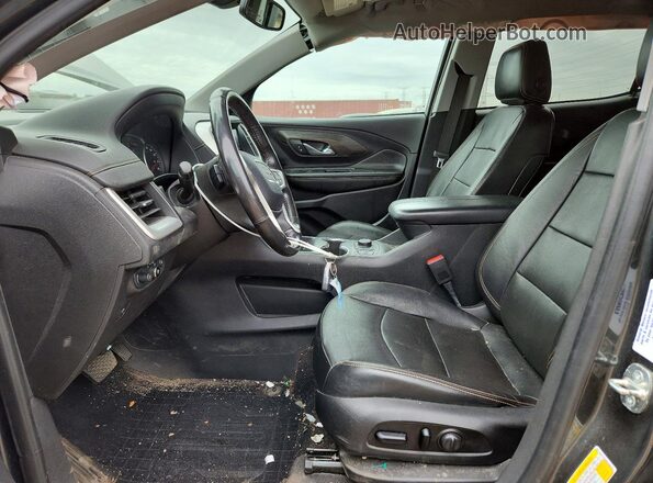 3GKALVEX8KL382447 2019 GMC TERRAIN Gray Вид салону спереду