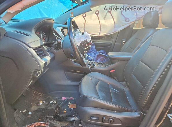 3GKALVEX9LL306527 2020 GMC TERRAIN Черный Вид салона спереди