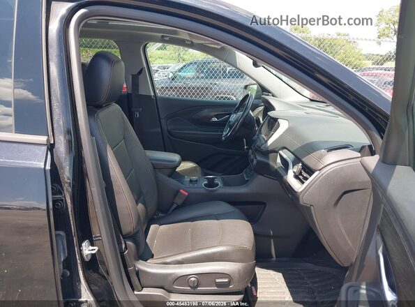 3GKALVEXXLL112735 2020 GMC TERRAIN Black წინა სალონის ხედი