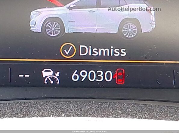 3GKALVEXXLL112735 2020 GMC TERRAIN Black 
